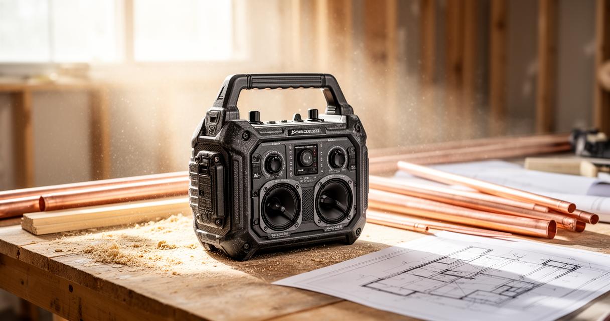 Radio de chantier BOSCH PRO GPB 18 V-5 SC : 7 critères pour faire le bon choix sur votre chantier