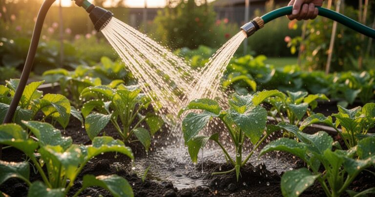 Comment augmenter la pression d’eau pour arroser son jardin : solutions anti-fuites et réglages efficaces
