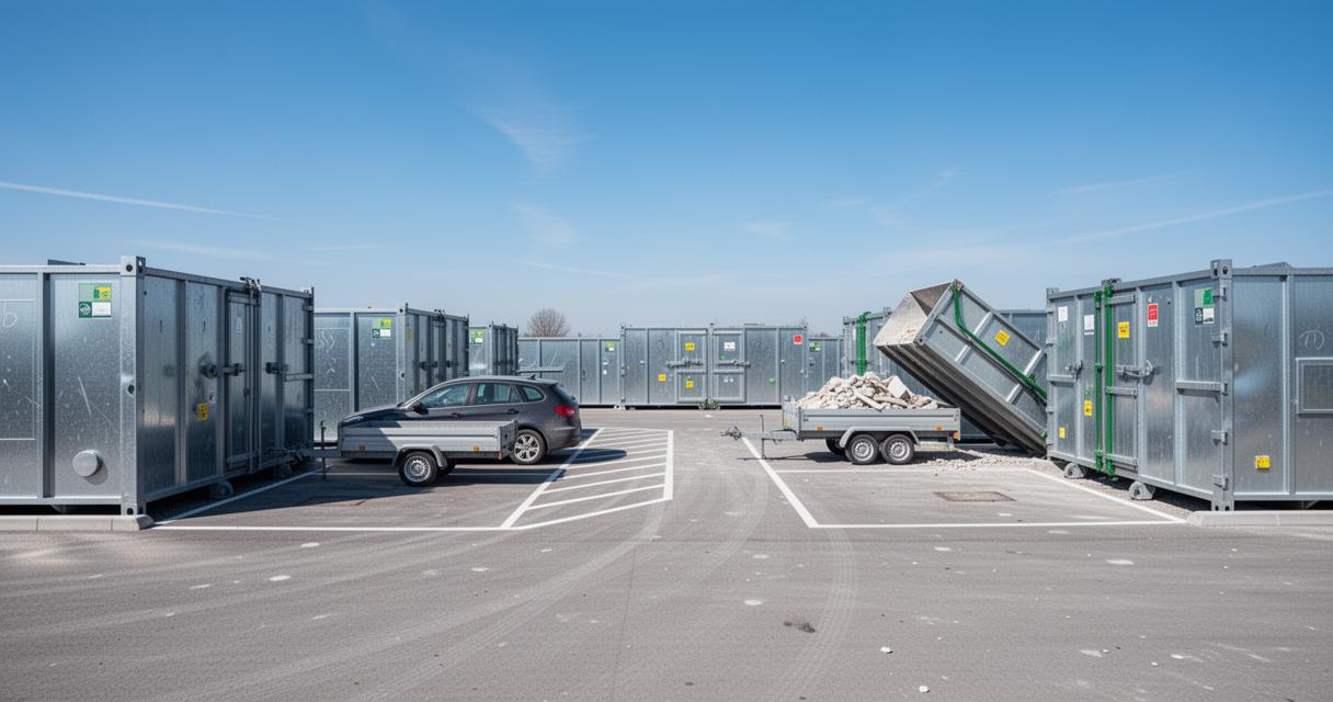 Réussir le tri de vos déchets de chantier avant le dépôt en déchetterie à Montgeron