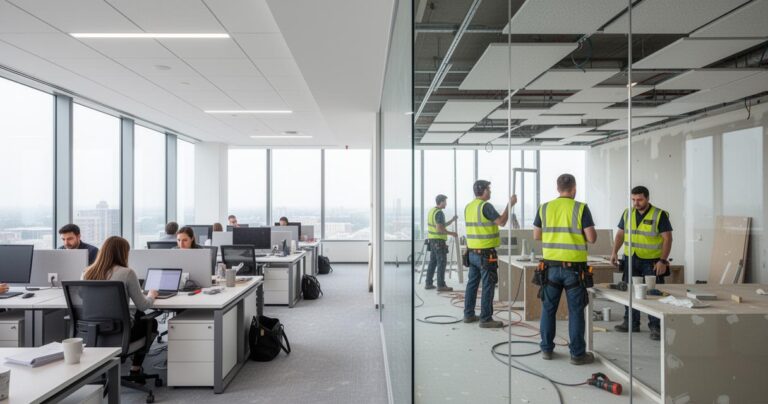 Rénover des bureaux sans arrêter l’activité : mode d’emploi